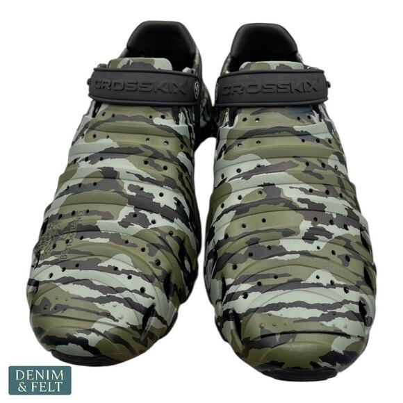 Crosskix 2.0 Unisex Shoes Bottomlands Camo Water/Boat Unisex Drain Hybrid NEW!! - Picture 5 of 12